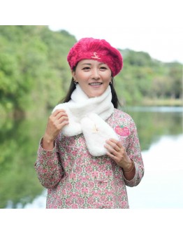 純素皮草 圍巾 圍巾推薦 量身訂做 F8451【Celestial Cloud】