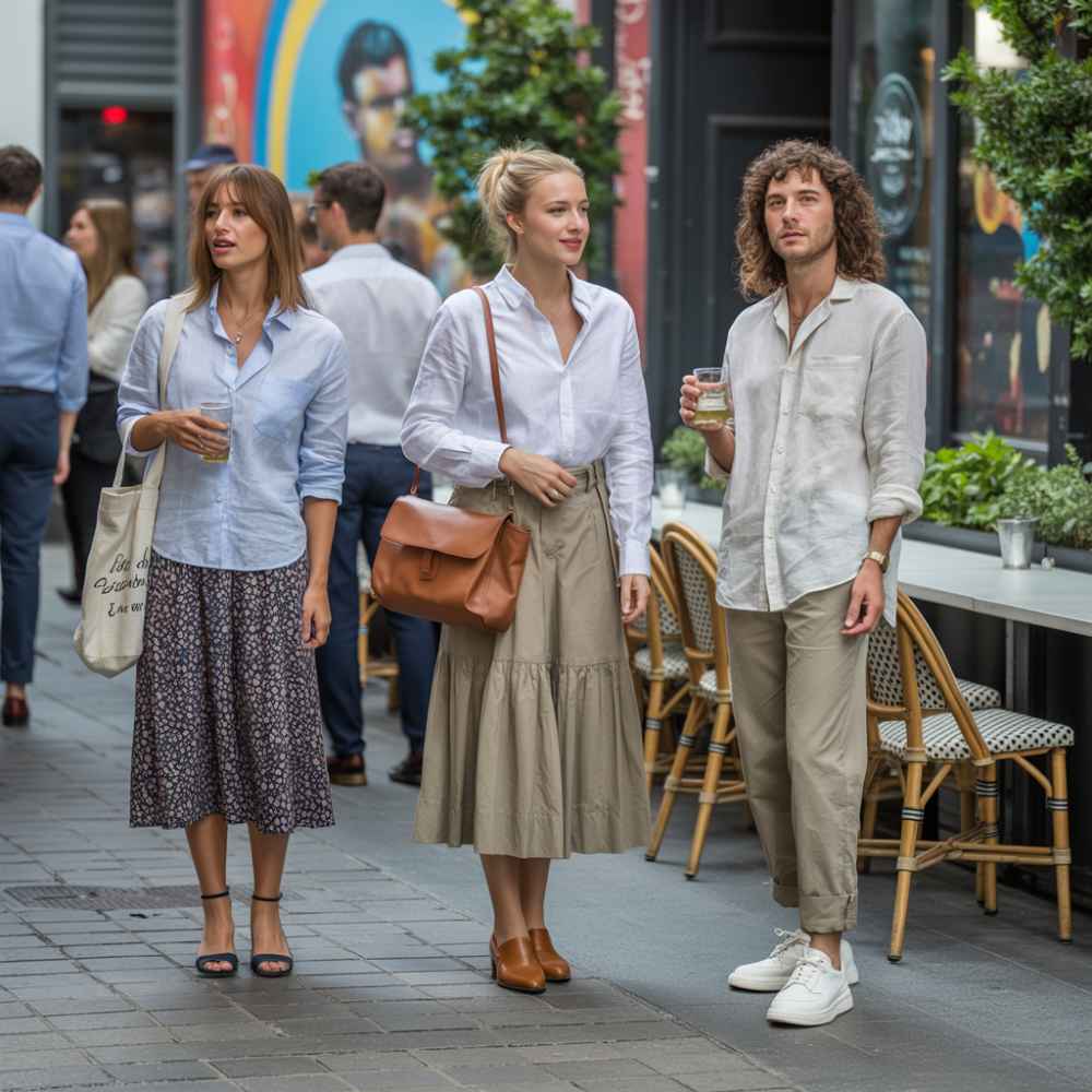 無論場合如何變化,純素與永續理念可透過衣物、配件和色彩展現個人品味。