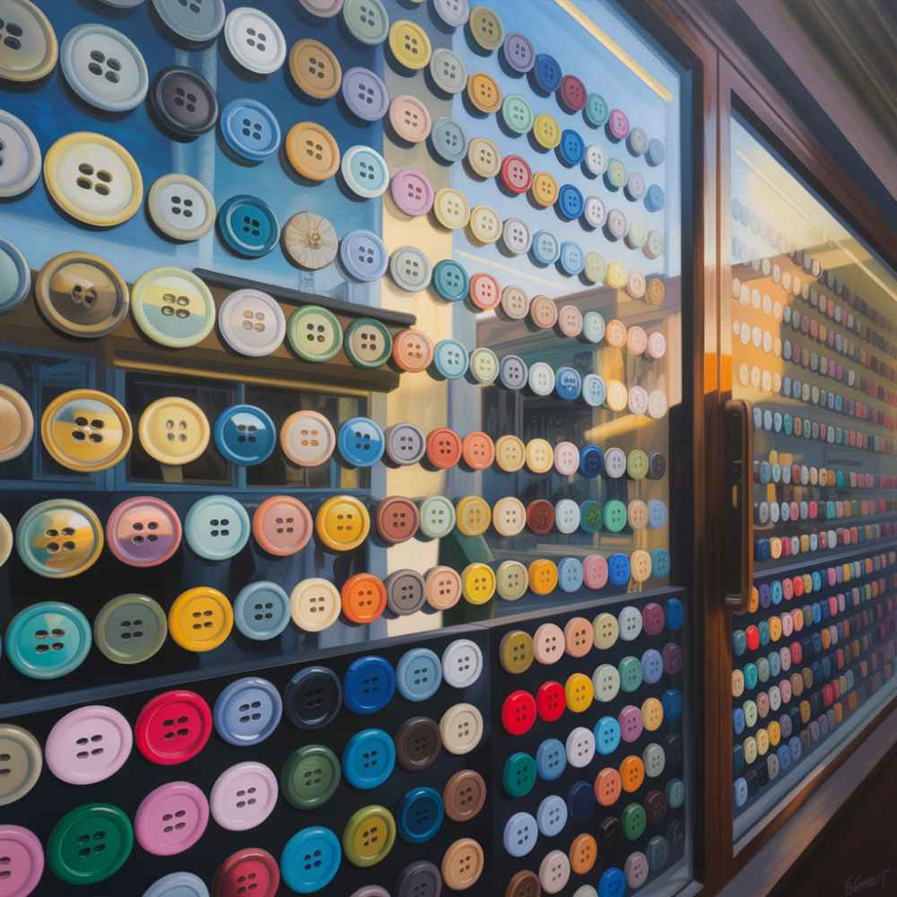 越來越多人選擇替舊衣更換環保材質的鈕扣。