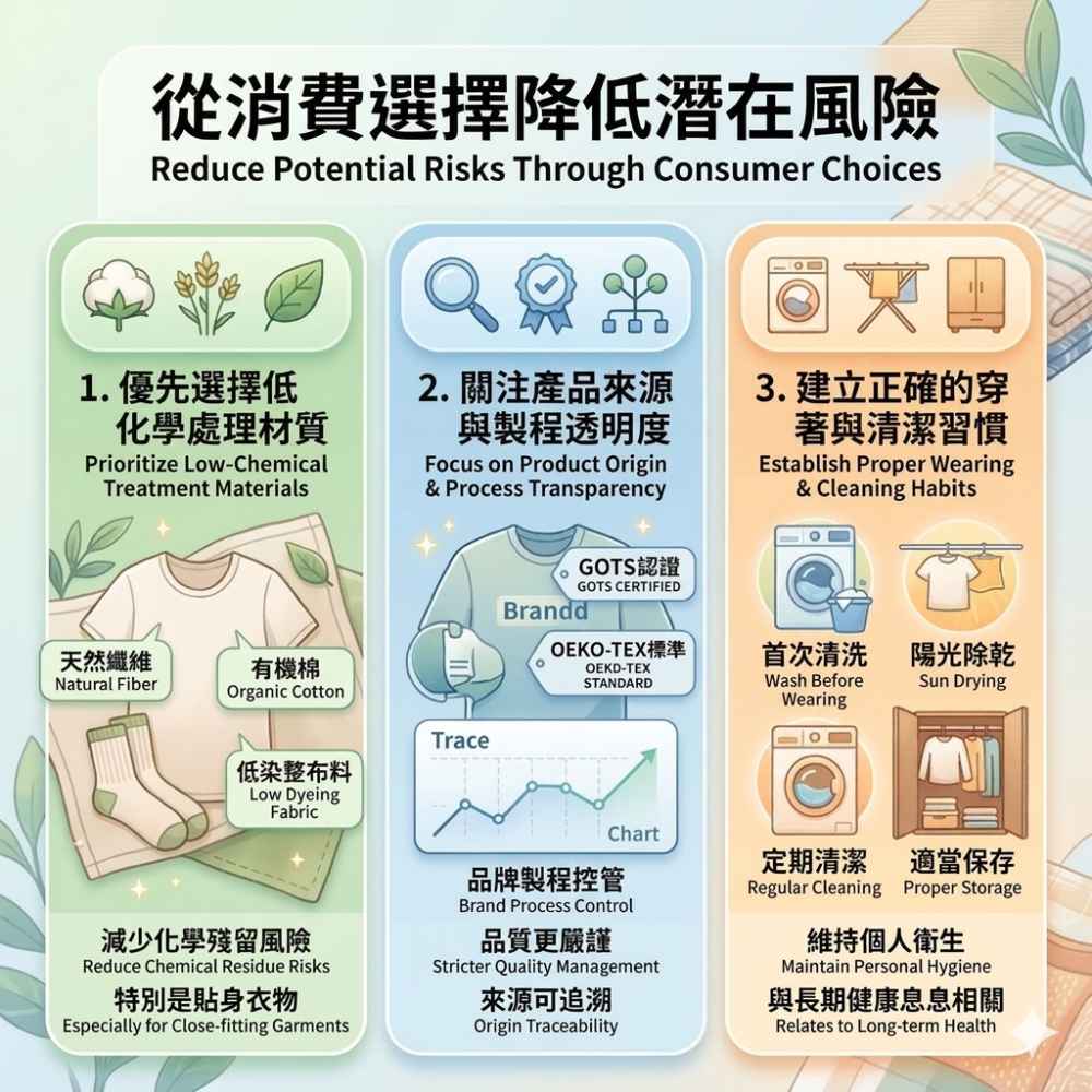 從消費選擇降低潛在風險