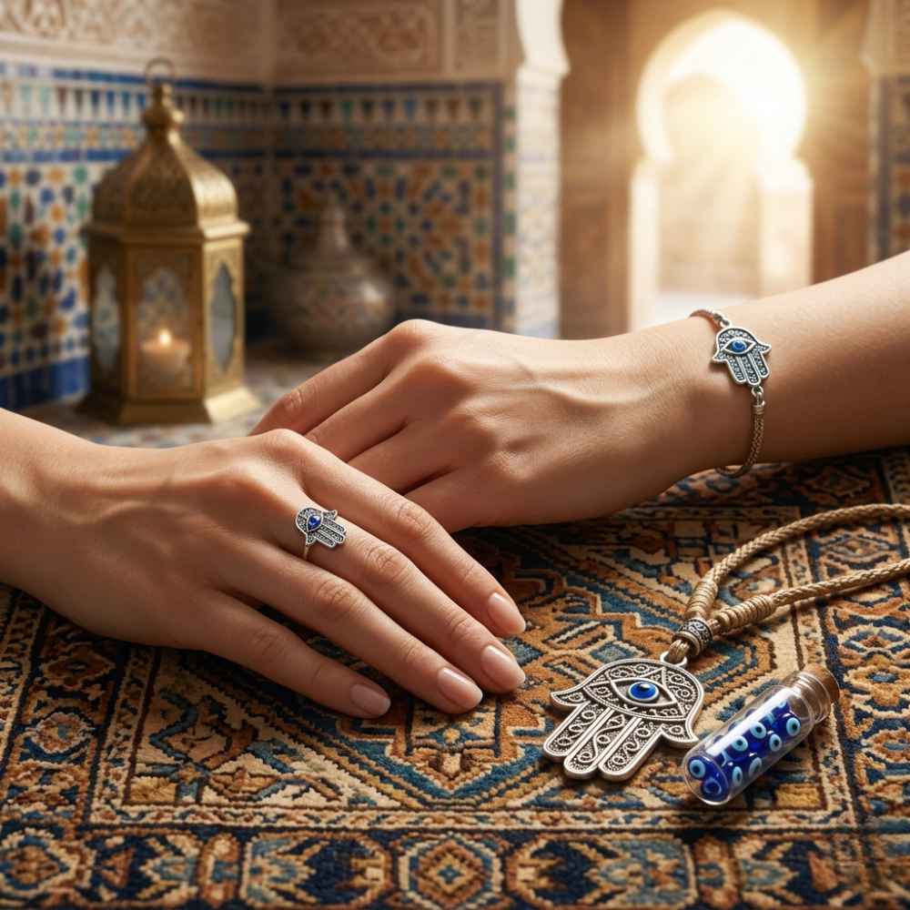 中東法蒂瑪之手（Hamsa）：阻擋厄運的守護能量