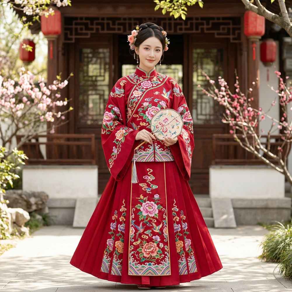 溫婉端莊的氣質:解析「秀禾服」的寬鬆版型與改良