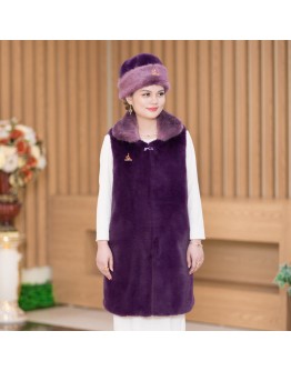 Vegan Fur Vest "God's Love" Customized Product F8243【Celestial Cloud】