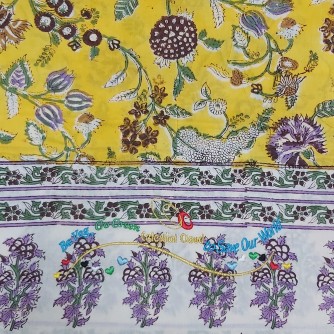 A6131 India hand-dyed cotton Spring & Summer QuanYin Cloth