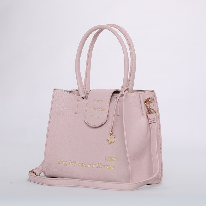 A6705 Vegan = 4 the noble souls. Vegan: long life here n in Heavens. (Handbag Crossbody Shoulder Bag)