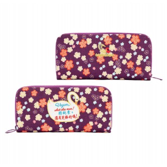 V0902 Bountiful Harvest Long-zippered Wallet