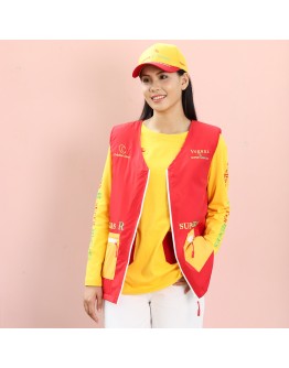 "Vegans R Super Heroes" Unisex Vest Z3254【Celestial Cloud】