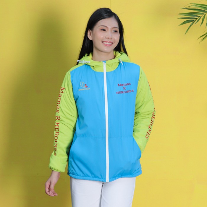 Z3357 Mamas R Heroes Padded Water Repellent Jacket