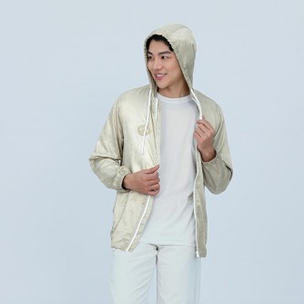 E3301 EMF Protection Unisex Thin Jacket (Silver)