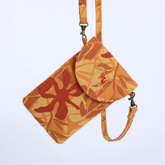 E6901 EMF Protection Phone Shoulder Bag (Orange)