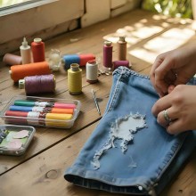 Create a Sustainable Fashion Lifestyle with Clothes Mending Skills