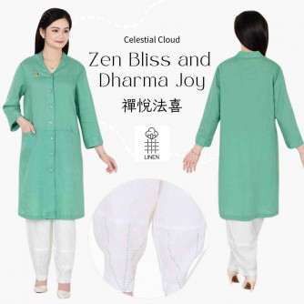 Quality Celestial Clothes Suit "Zen Bliss and Dharma Joy" Customized Product C0411【Celestial Cloud】