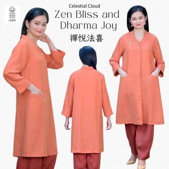 Quality Celestial Clothes Suit "Zen Bliss and Dharma Joy" Customized Product C0412【Celestial Cloud】