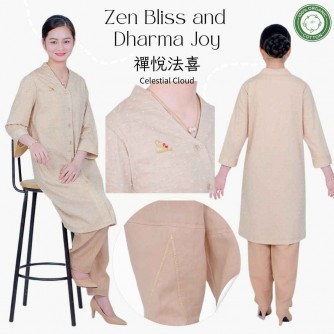 Quality Celestial Clothes Suit "Zen Bliss and Dharma Joy" Customized Product C0414【Celestial Cloud】