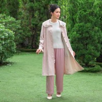 V0651 Autumn and Winter Trousers &quot;Lotus Pink&quot;