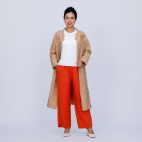 V0652 Autumn and Winter Trousers &quot;Tangerine Orange&quot;