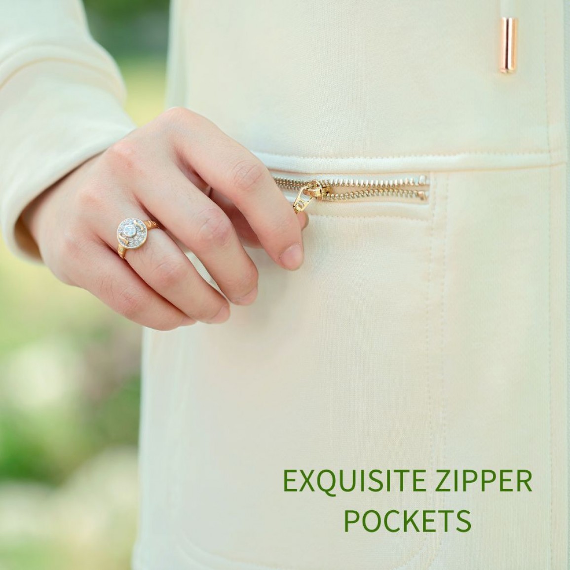 Vegan Slogan Comfy Cotton Hooded Jacket Torthbearer B1351【Celestial Cloud】