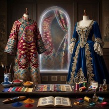 The Cultural Aesthetics of Traditional Clothing Colors Around the World: Eastern Elegance and Western Splendor