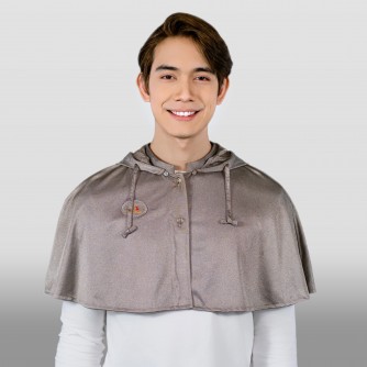 EMF Protection Unisex Detachable Hooded Short Shoulder Cover (Custom-made) E3801【Celestial Cloud】
