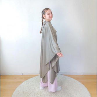 EMF Protection Kid's Detachable Hooded Blanket (Custom-made) E4102【Celestial Cloud】