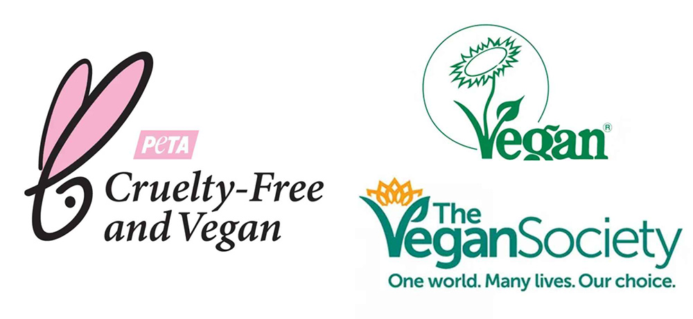 Look for recognized certifications like Leaping Bunny or The Vegan Society.