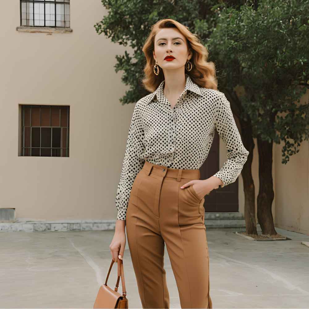 How to Wear Polka Dots with Style