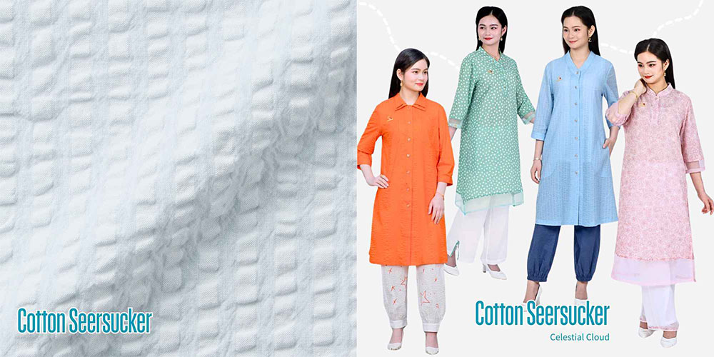 Cotton Seersucker: The Wrinkled Aesthetic with a Built-in Cool