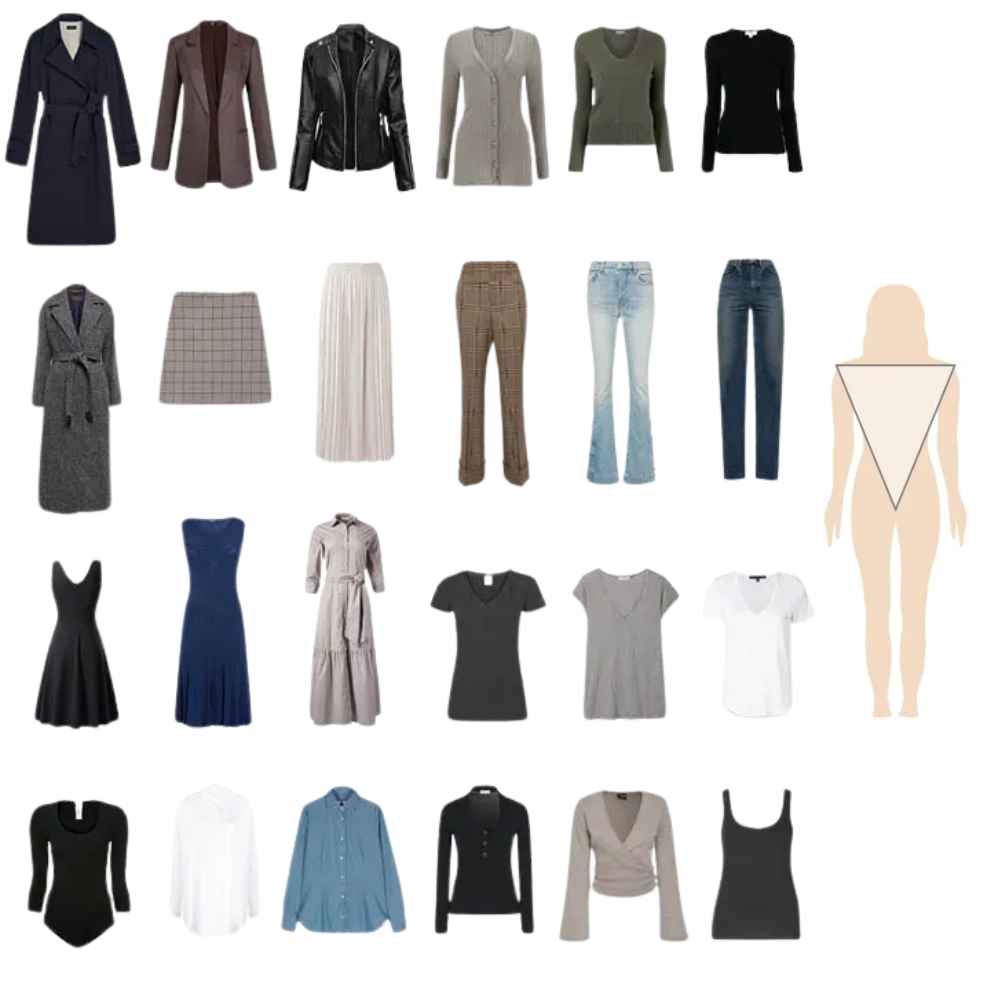 The Inverted Triangle Shape