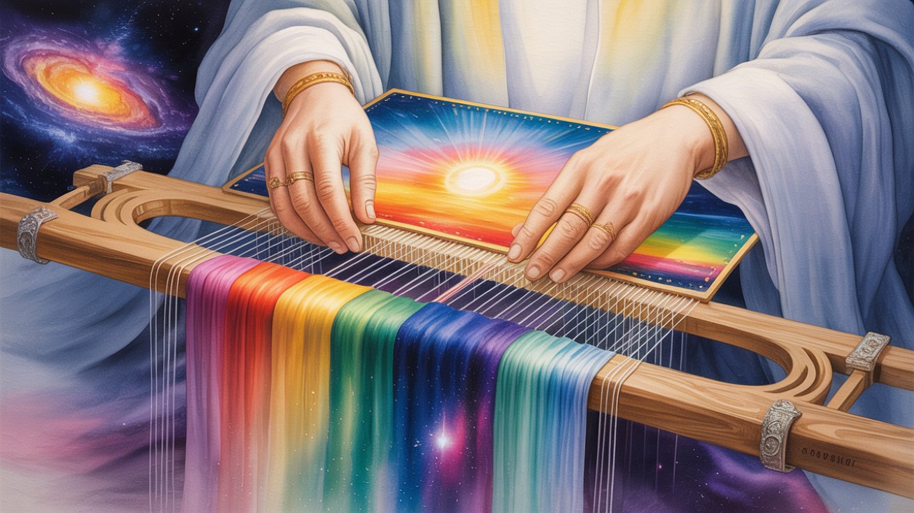 Master Kabir's poetry: Weaving Day and Night, Connecting with God.