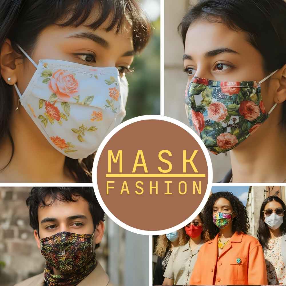 Choosing a mask color is as important as choosing your shoes; it can harmonize the color palette of your entire outfit.
