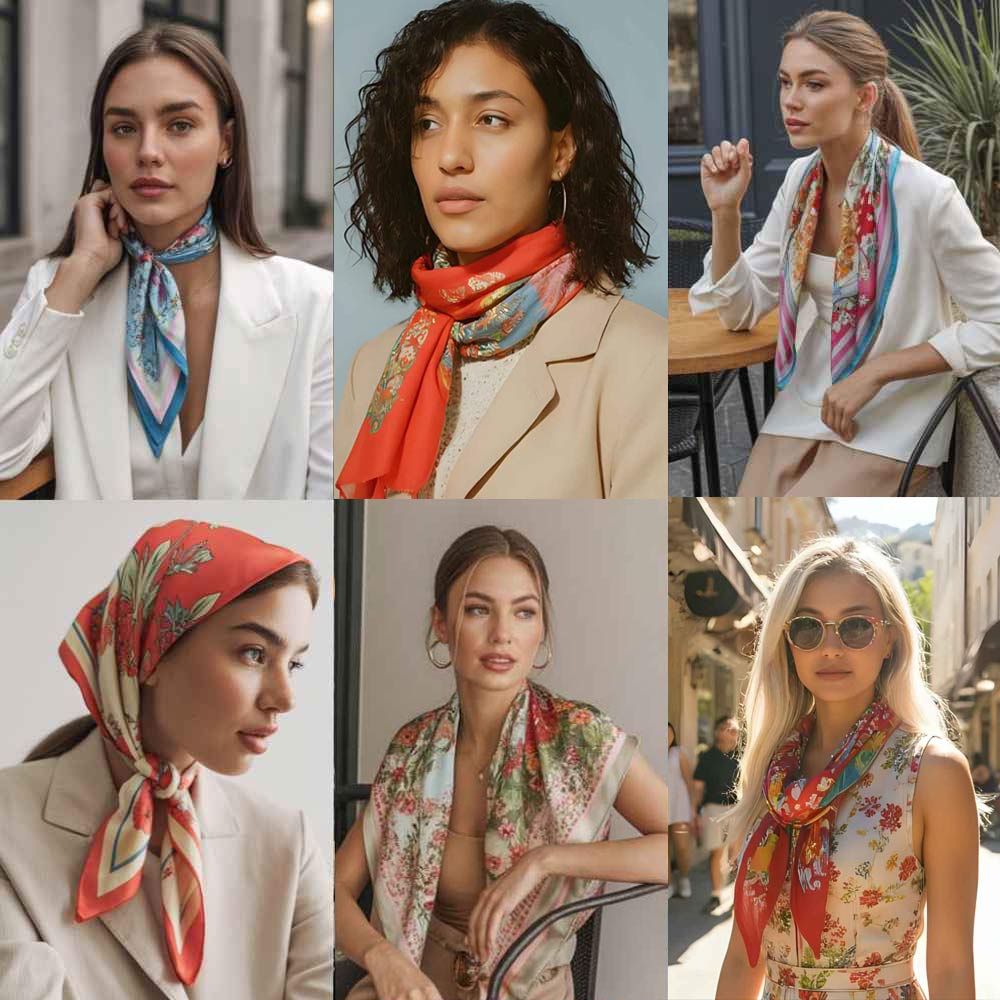 The Charm and Application of Scarf Styling