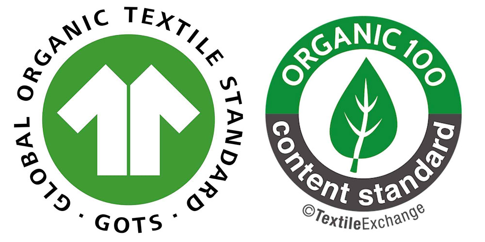 True organic cotton must typically be certified by international bodies.