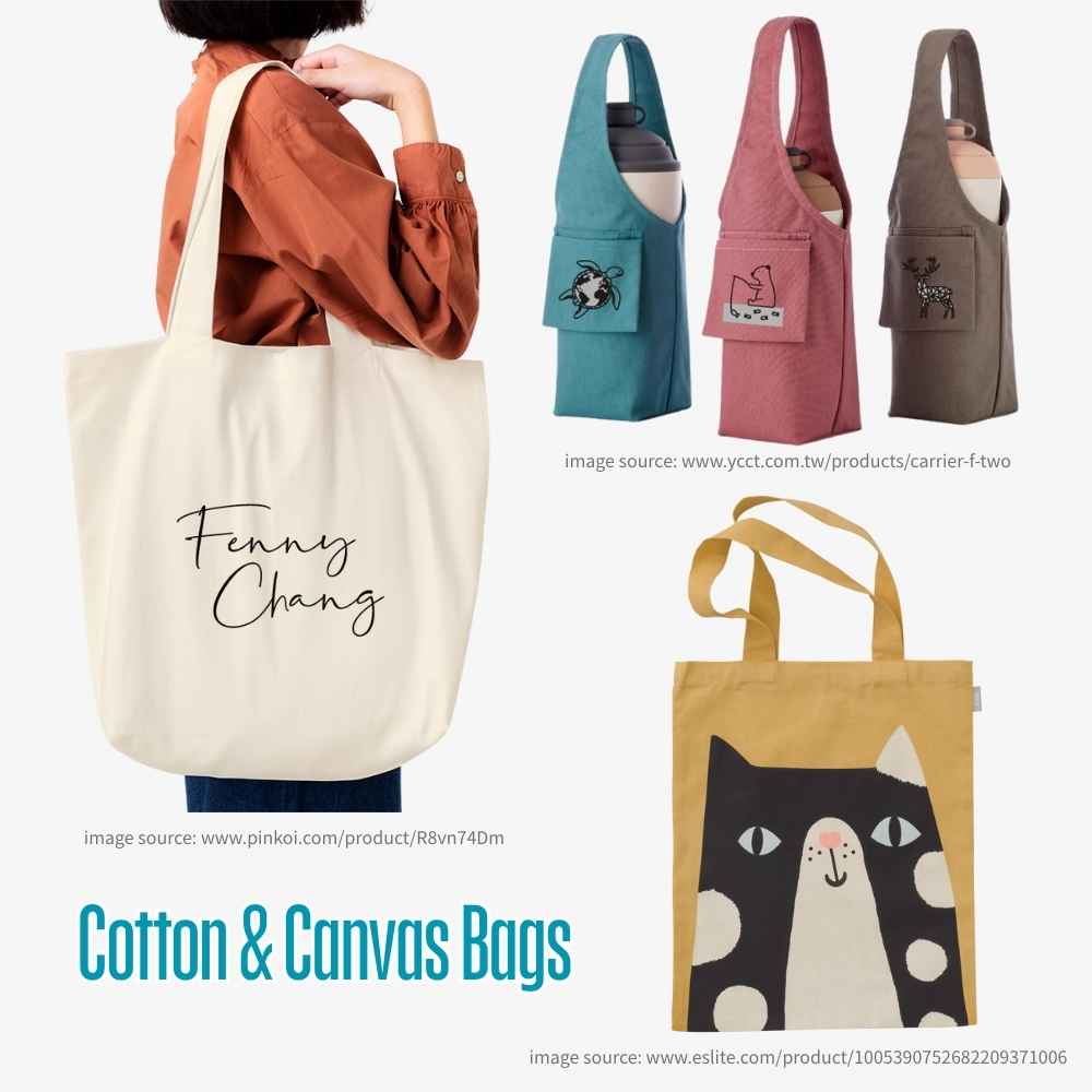 The Natural Style of Cotton & Canvas Bags