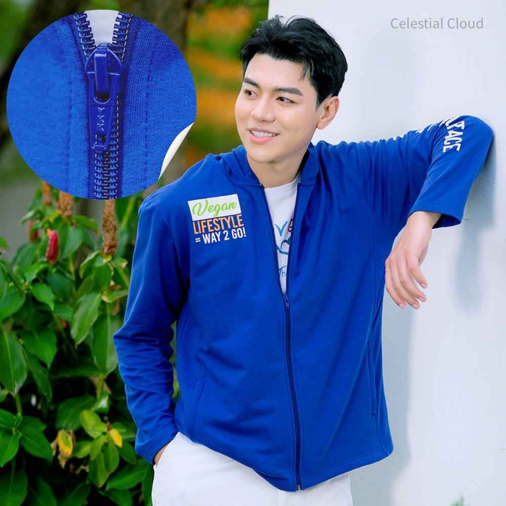 Many of Celestial Cloud's apparel pieces feature YKK zippers.