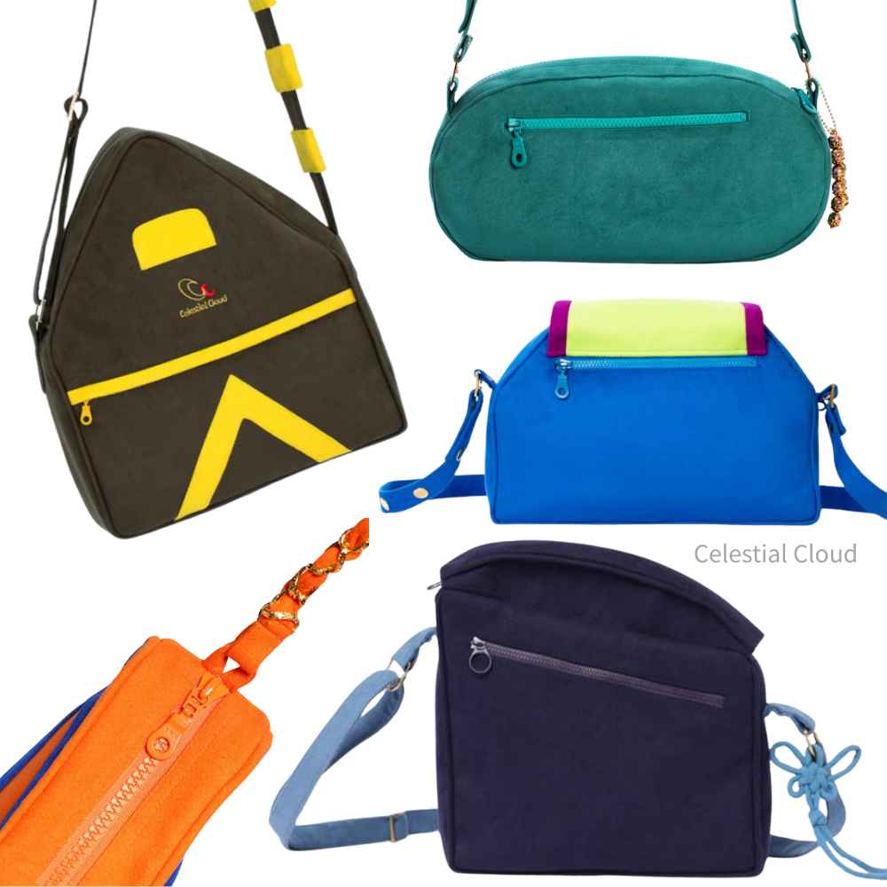 Many of Celestial Cloud's apparel pieces feature YKK zippers.