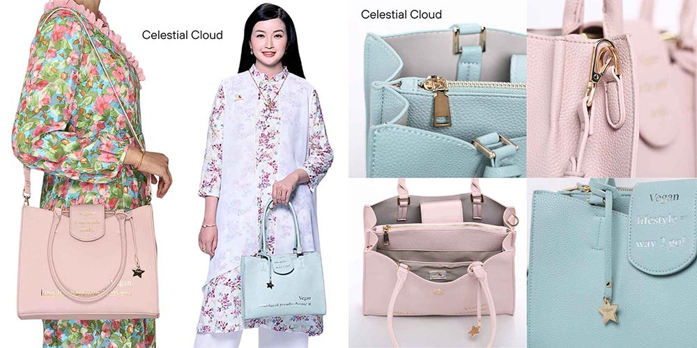 Celestial Cloud's vegan leather handbags