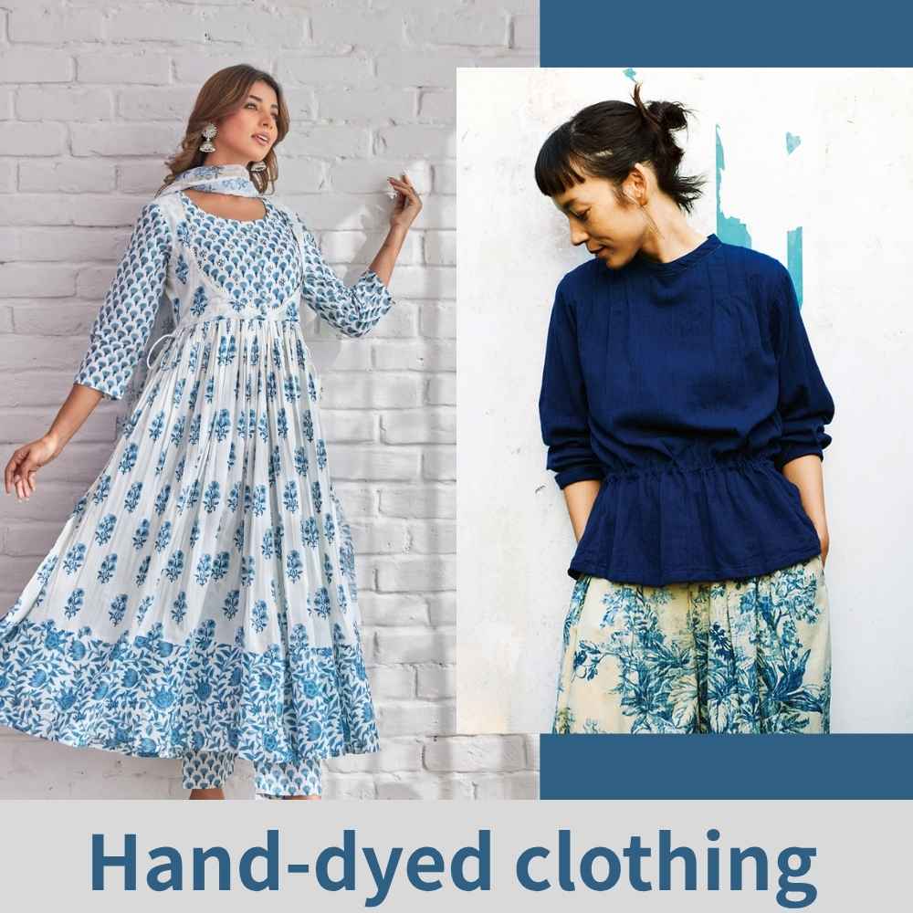 Wearing hand-dyed apparel is like collecting a limited-edition print, making the wearer a walking gallery.