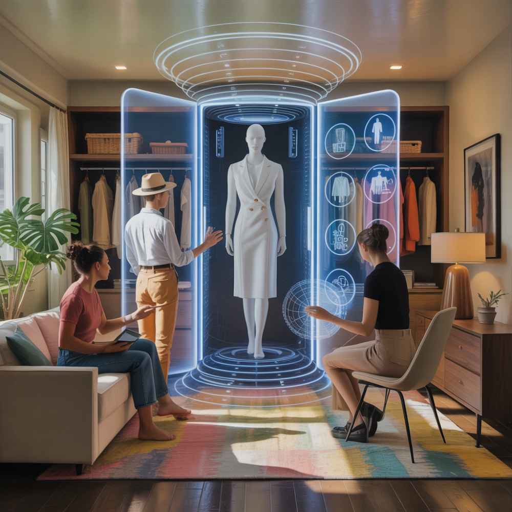 By exploring the possibilities of AI and sustainable fashion, everyone can participate in the symbiosis of environmental protection and intelligent fashion in their daily lives.