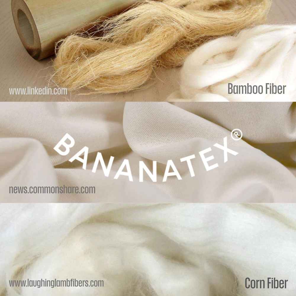 In recent years, banana pseudo-stem fibers, corn fibers, and even algae-based materials have been introduced to the textile field.
