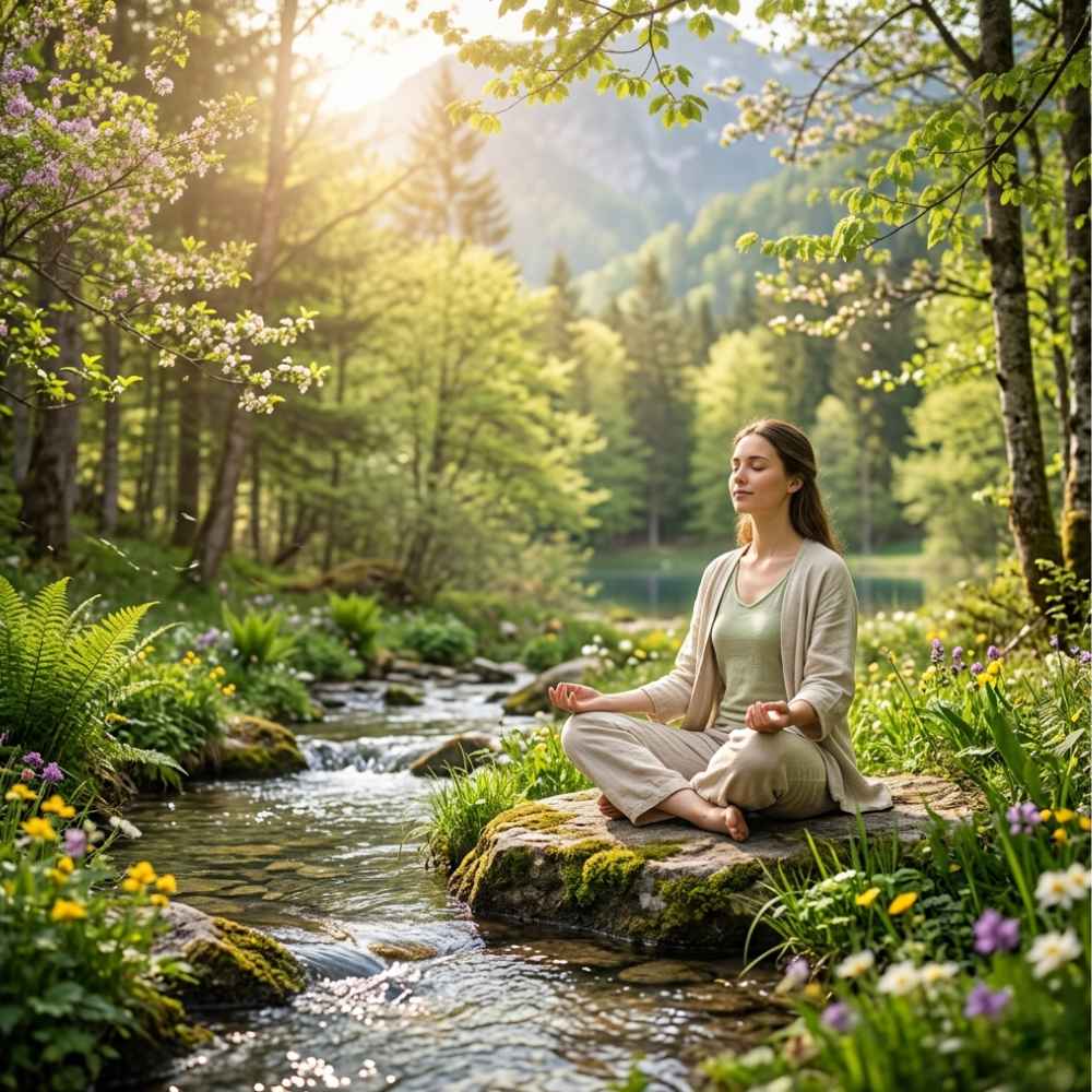 Sitting beneath an infinite sky, you will find that the edges of the self begin to dissolve, gradually merging with the sound of the wind and the scent of the earth.
