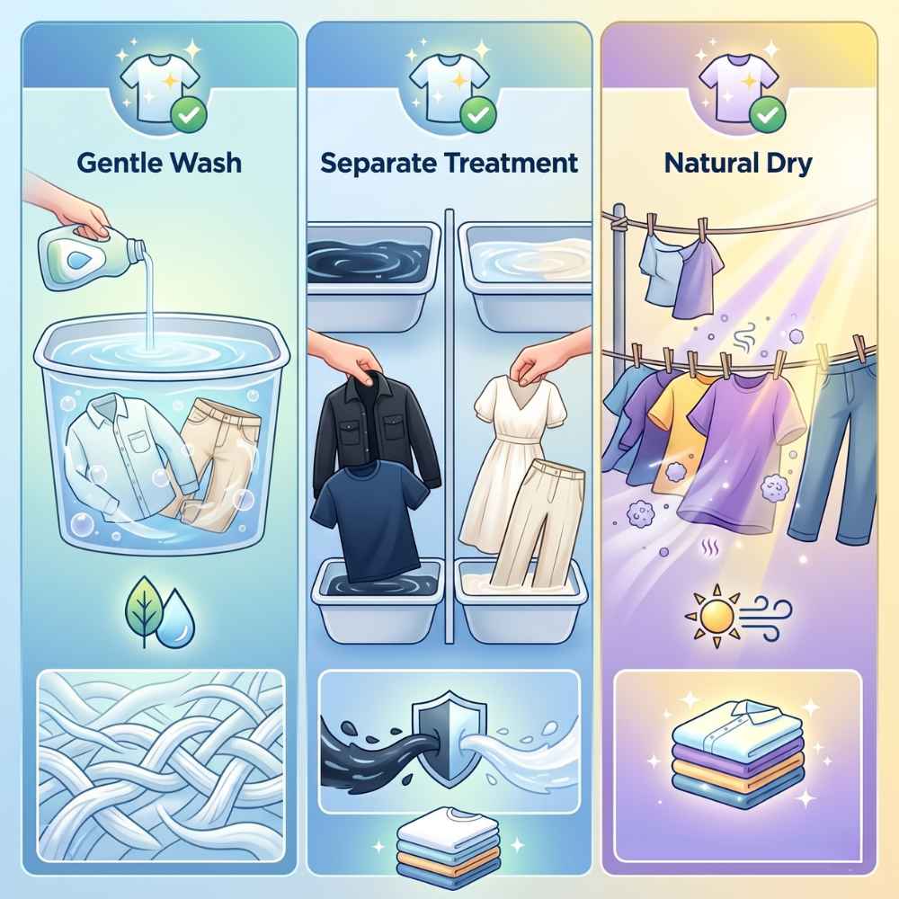 Proper Washing Principles for New Clothes