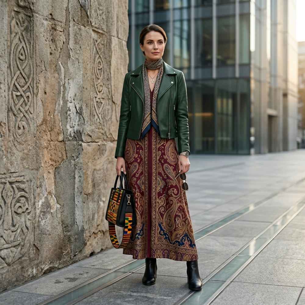 The "Mix-and-Match Method," which brings traditional totem history and culture into collision with modern urban silhouettes, can effectively neutralize the dated feel that traditional motifs might carry, creating a personal style that is both modern and full of cultural depth.