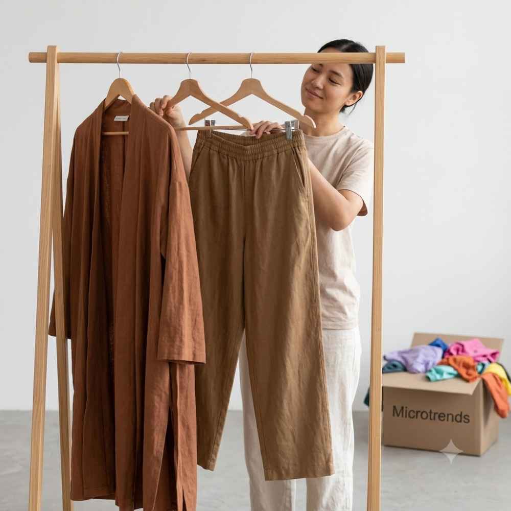 Simplifying your wardrobe is an opportunity to rediscover your authentic aesthetic.