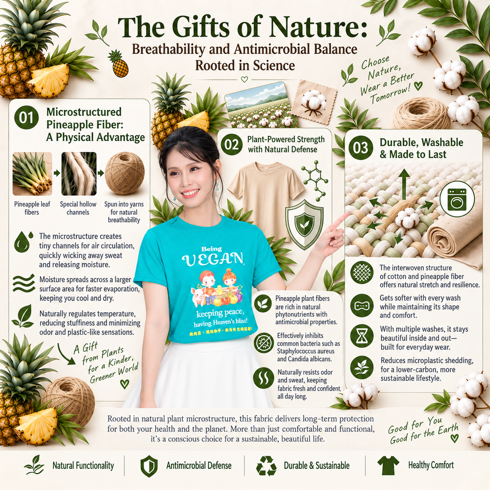 Nature’s Functional Gift: The Balance Between Breathability and Antibacterial Properties